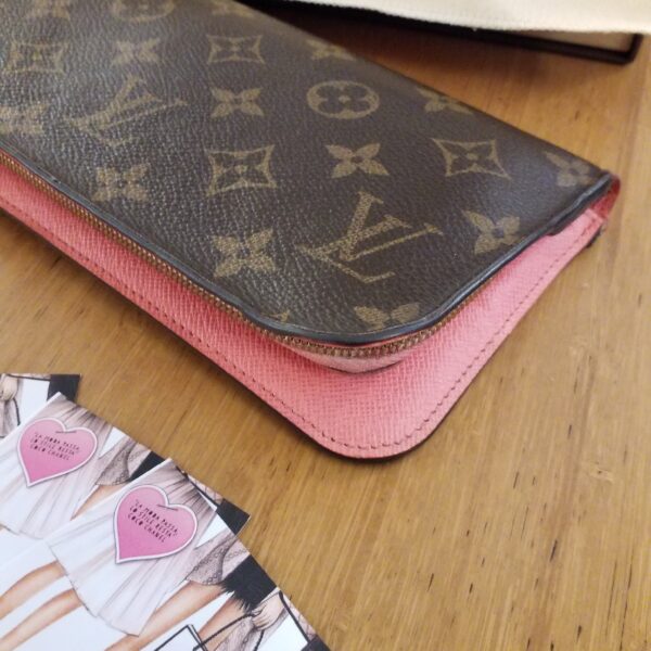 Portafoglio louis vuitton interno rosa 2025