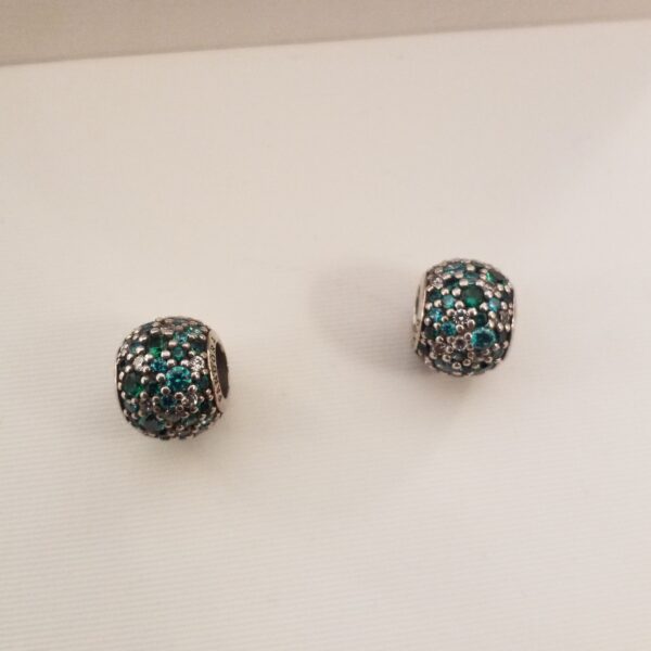 Coppia Charms Pandora Pavè