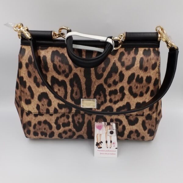 Dolce & Gabbana Miss Sicily large Leopard - immagine 2