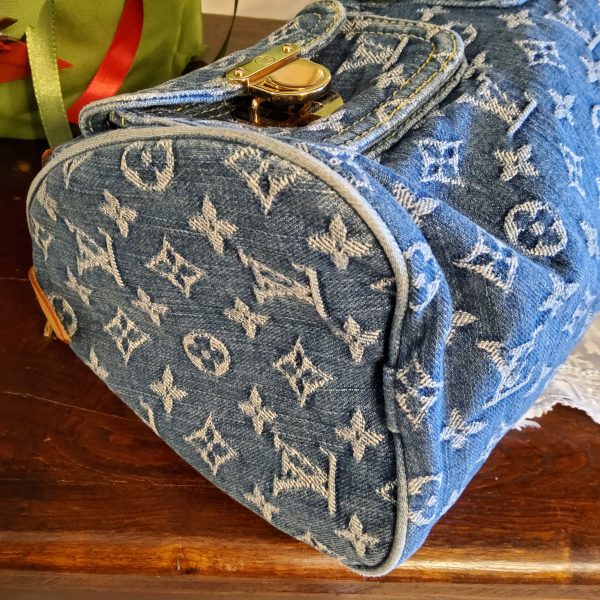 Lv Neo Speedy denim - immagine 8