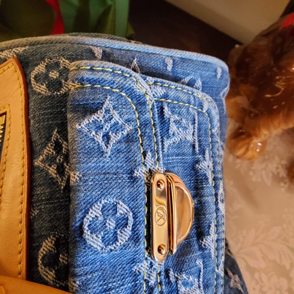 Lv Neo Speedy denim - immagine 11