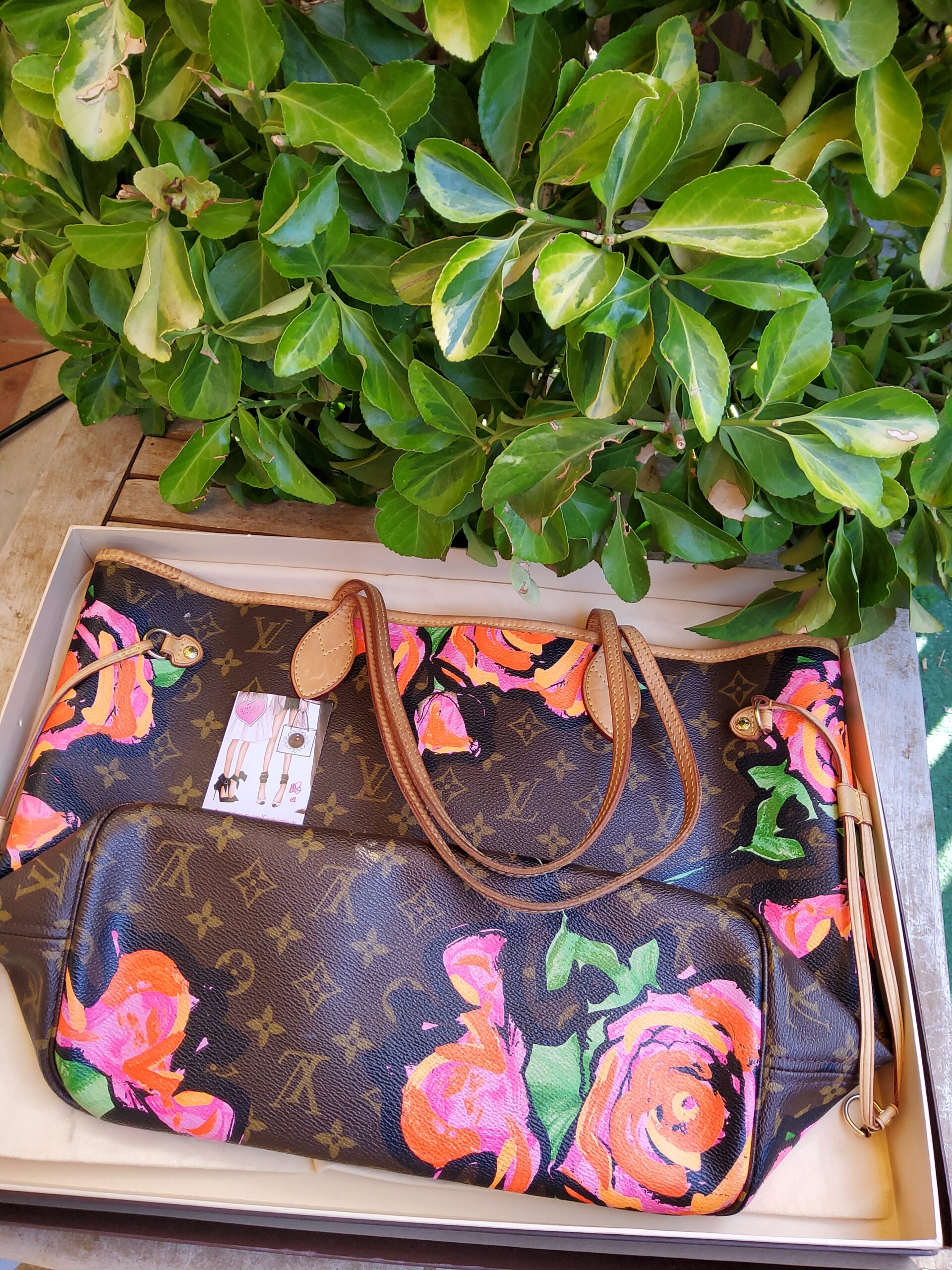 Louis Vuitton Neverfull Stephen Sprouse - immagine 2