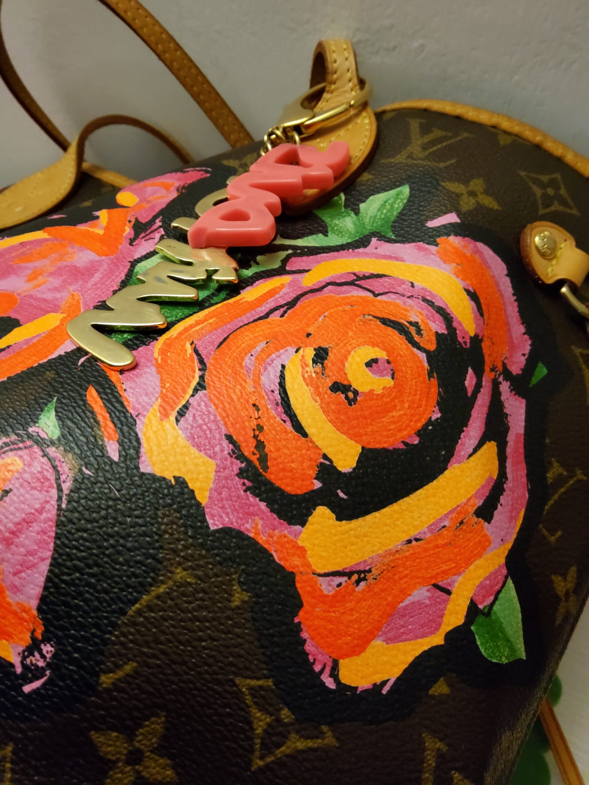 Louis Vuitton Neverfull MM Roses - immagine 13