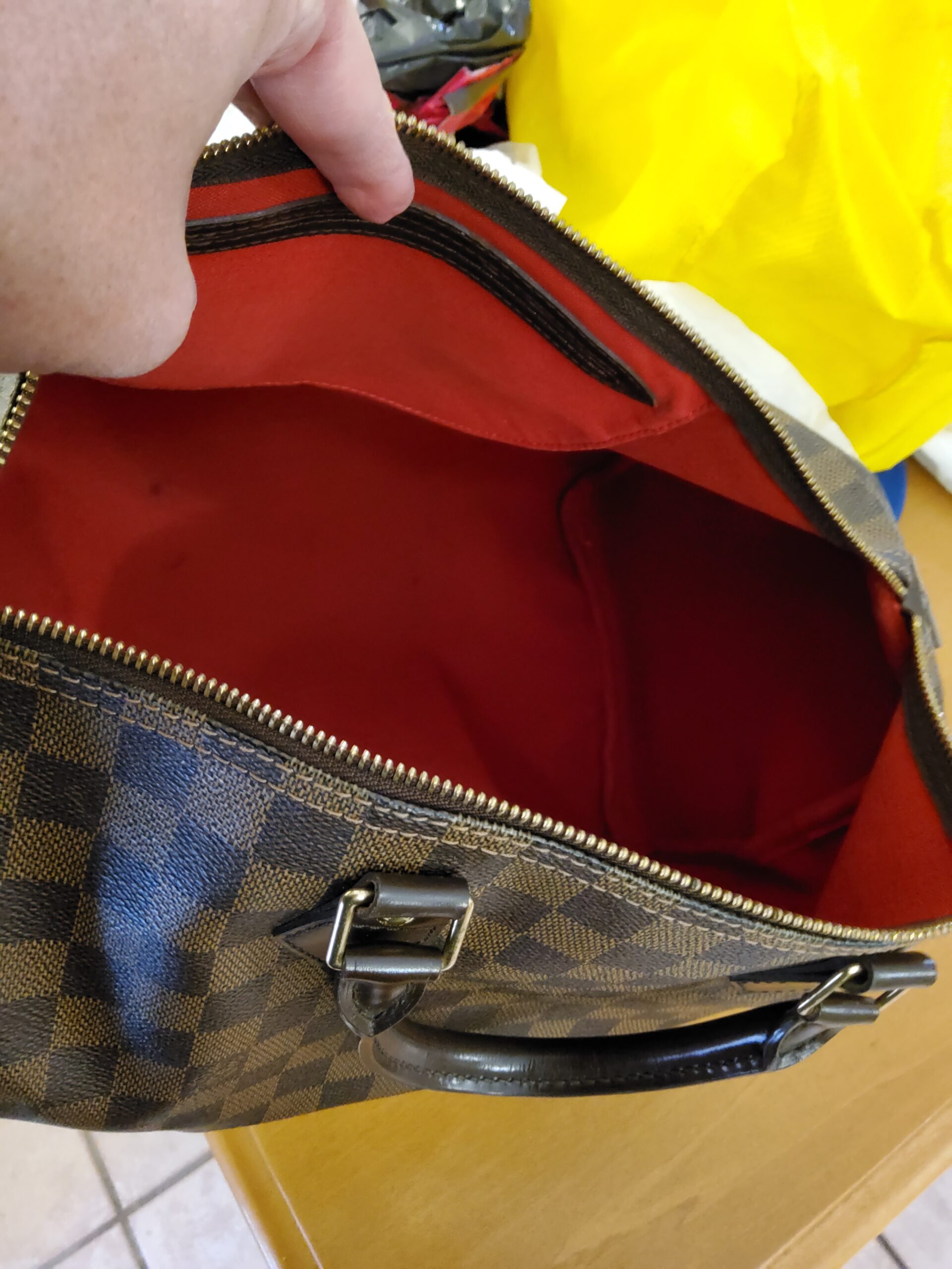 Louis Vuitton Speedy 35 ebene - immagine 16