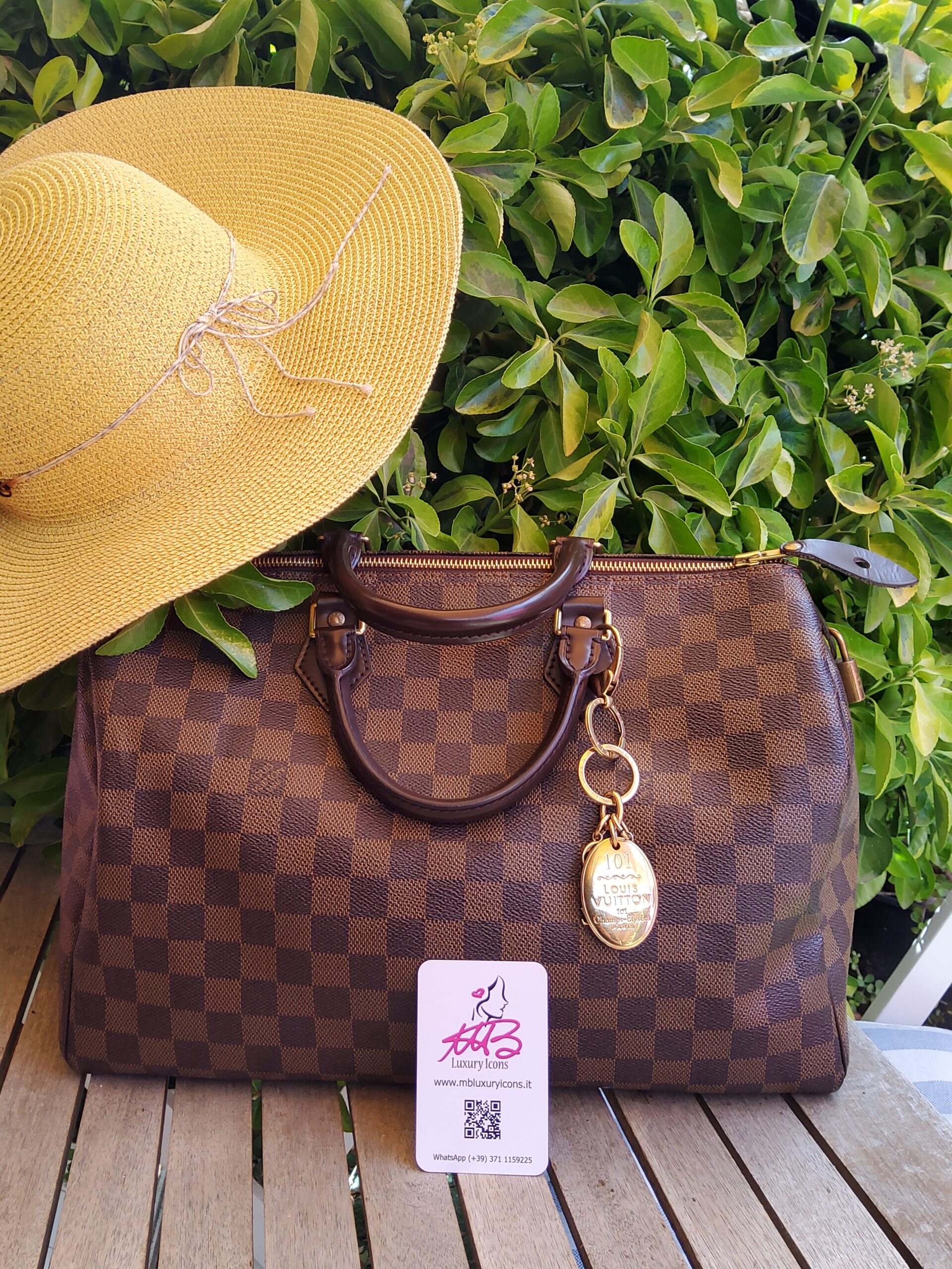 Louis Vuitton Speedy 35 ebene
