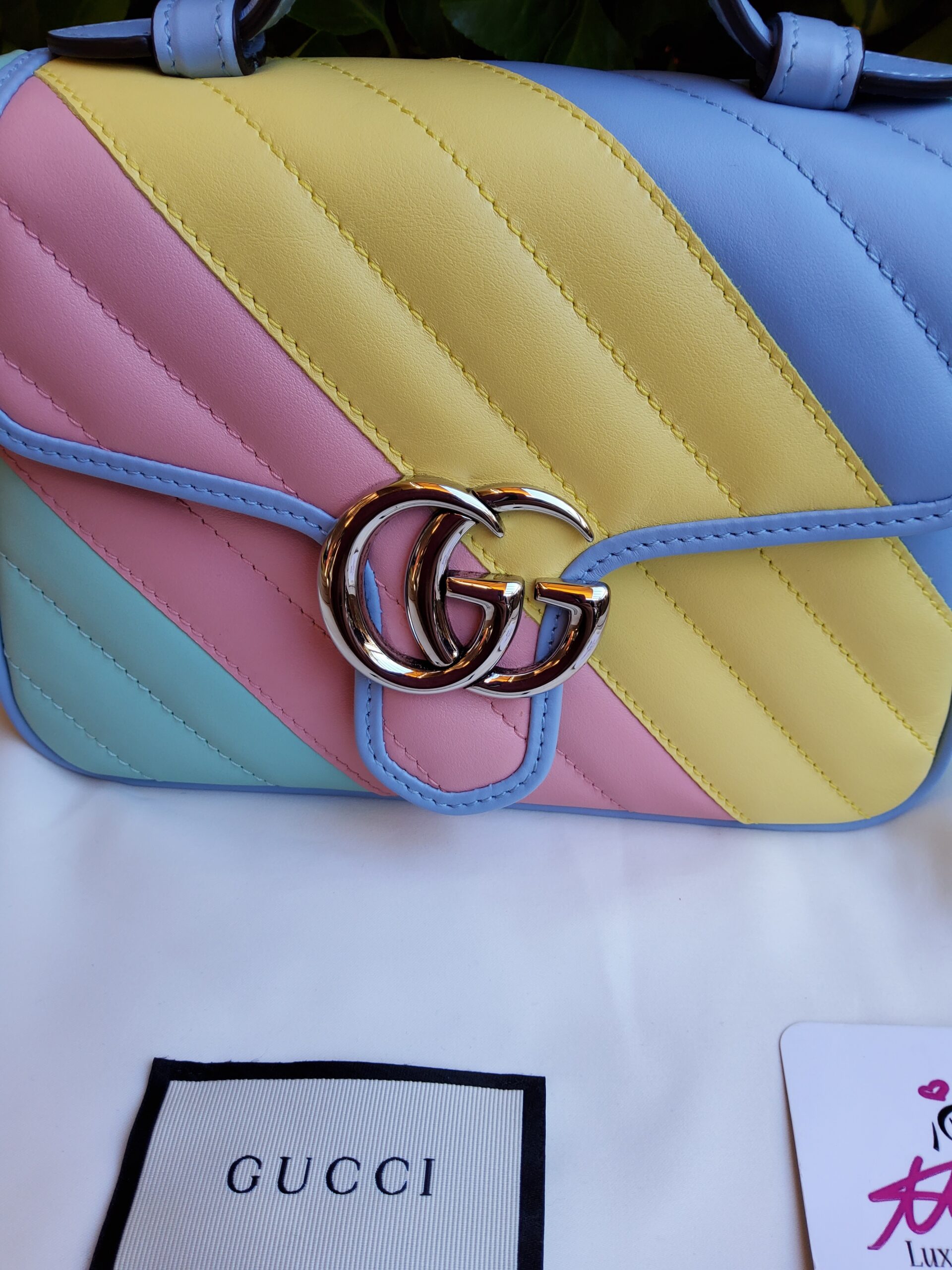 Gucci borsa marmont GG - immagine 4