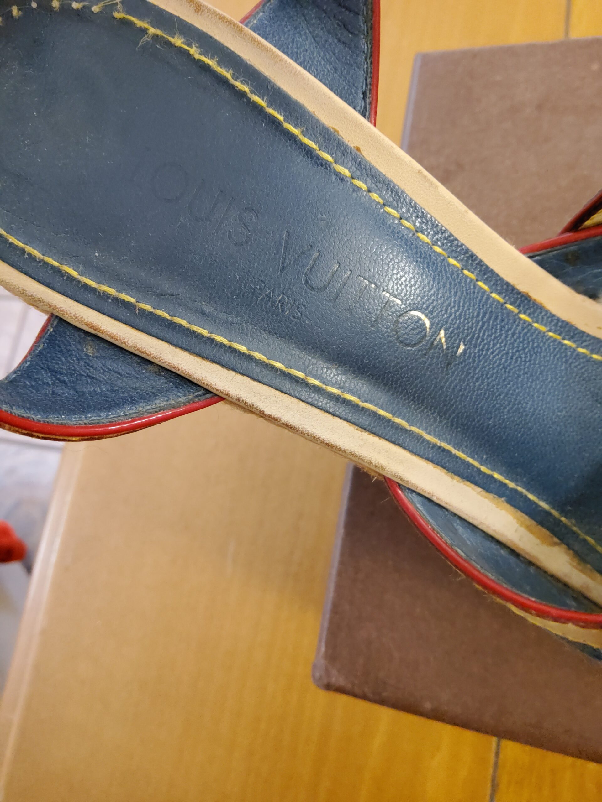 Louis Vuitton Zeppa Monogram in denim - immagine 12