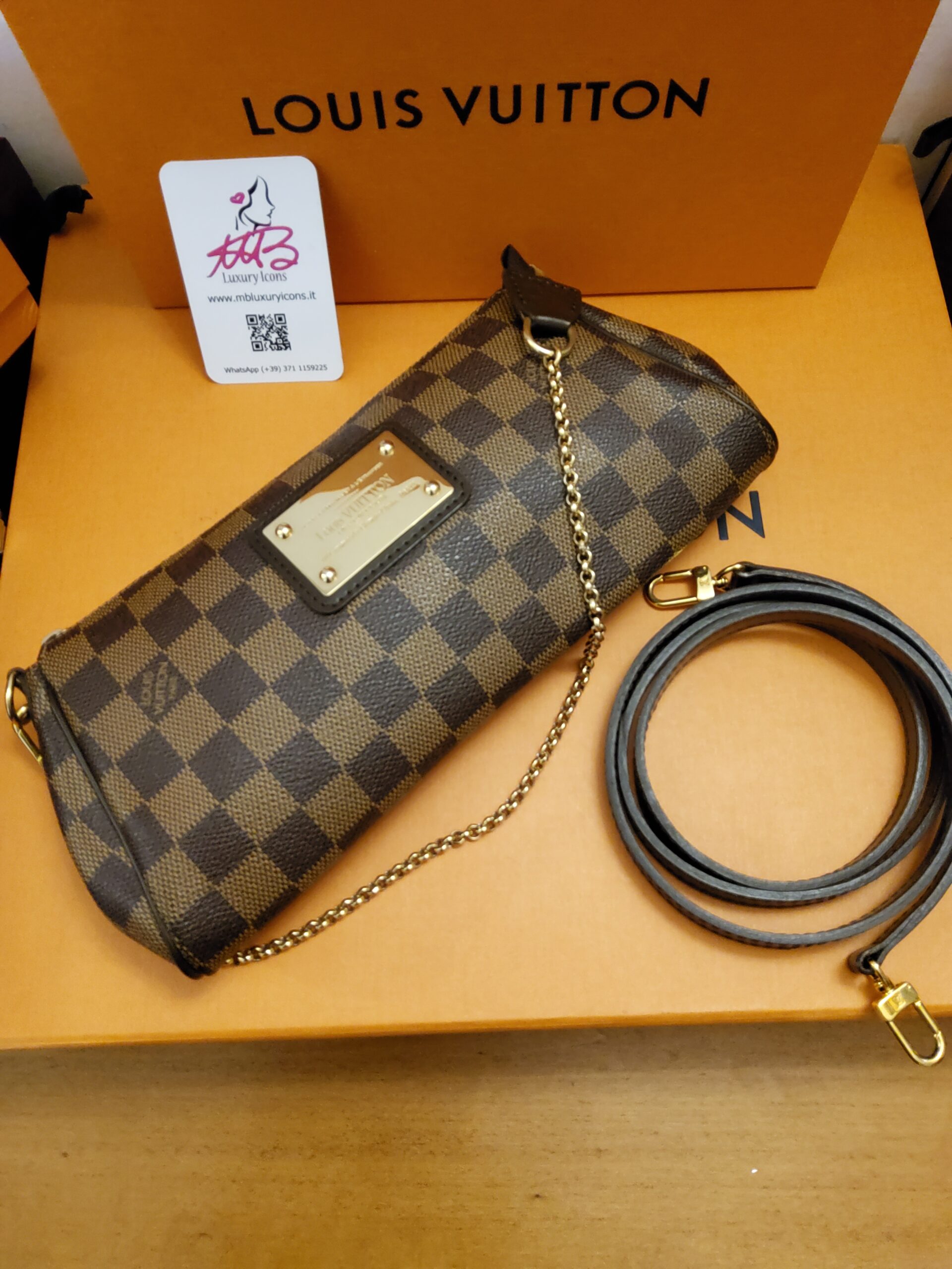Louis Vuitton Eva Ebene Damier - immagine 11