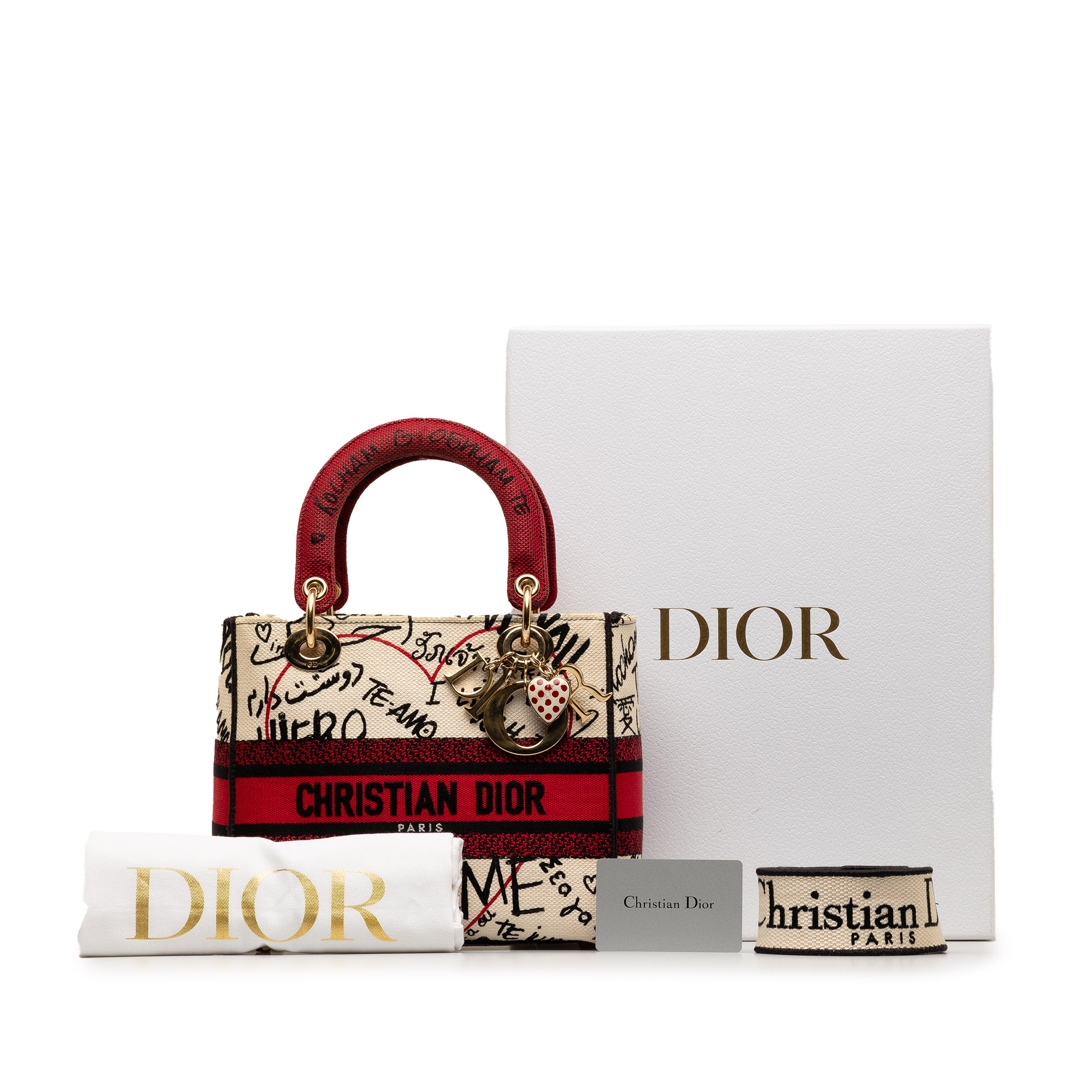 Lady Dior medium Amour - immagine 9