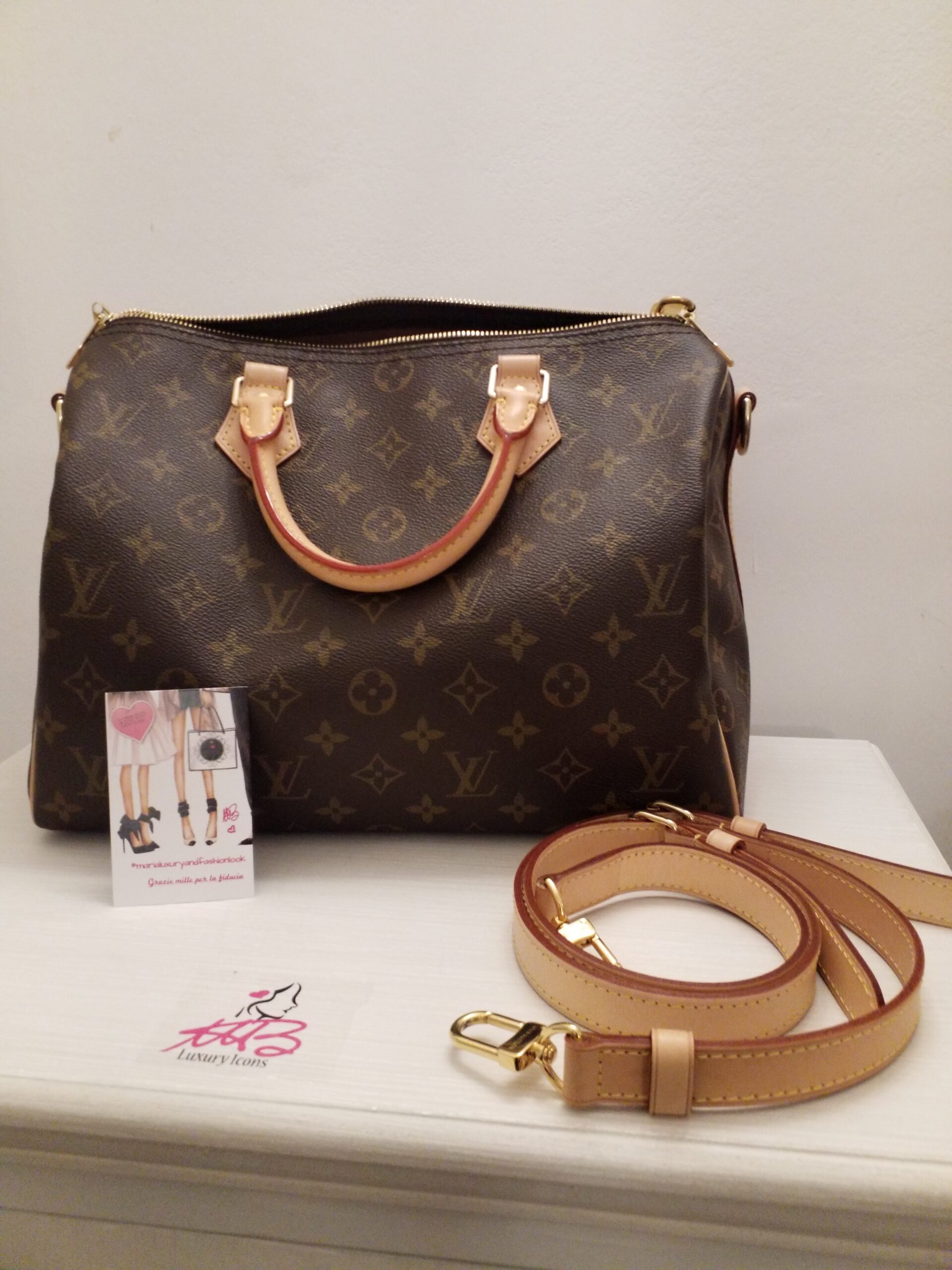 Louis Vuitton Speedy 30 bandouliere