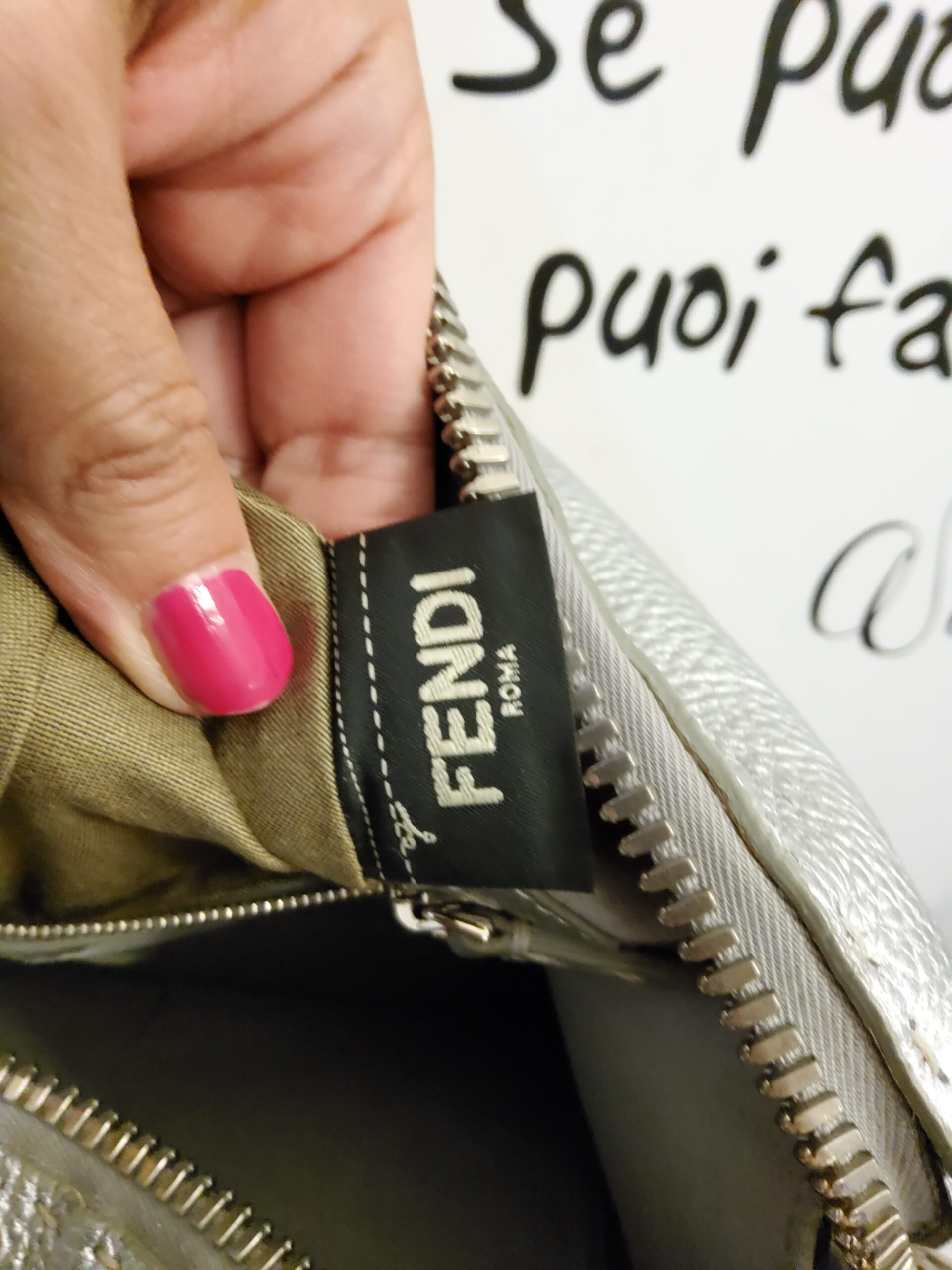 Fendi selleria modello bauletto - immagine 14