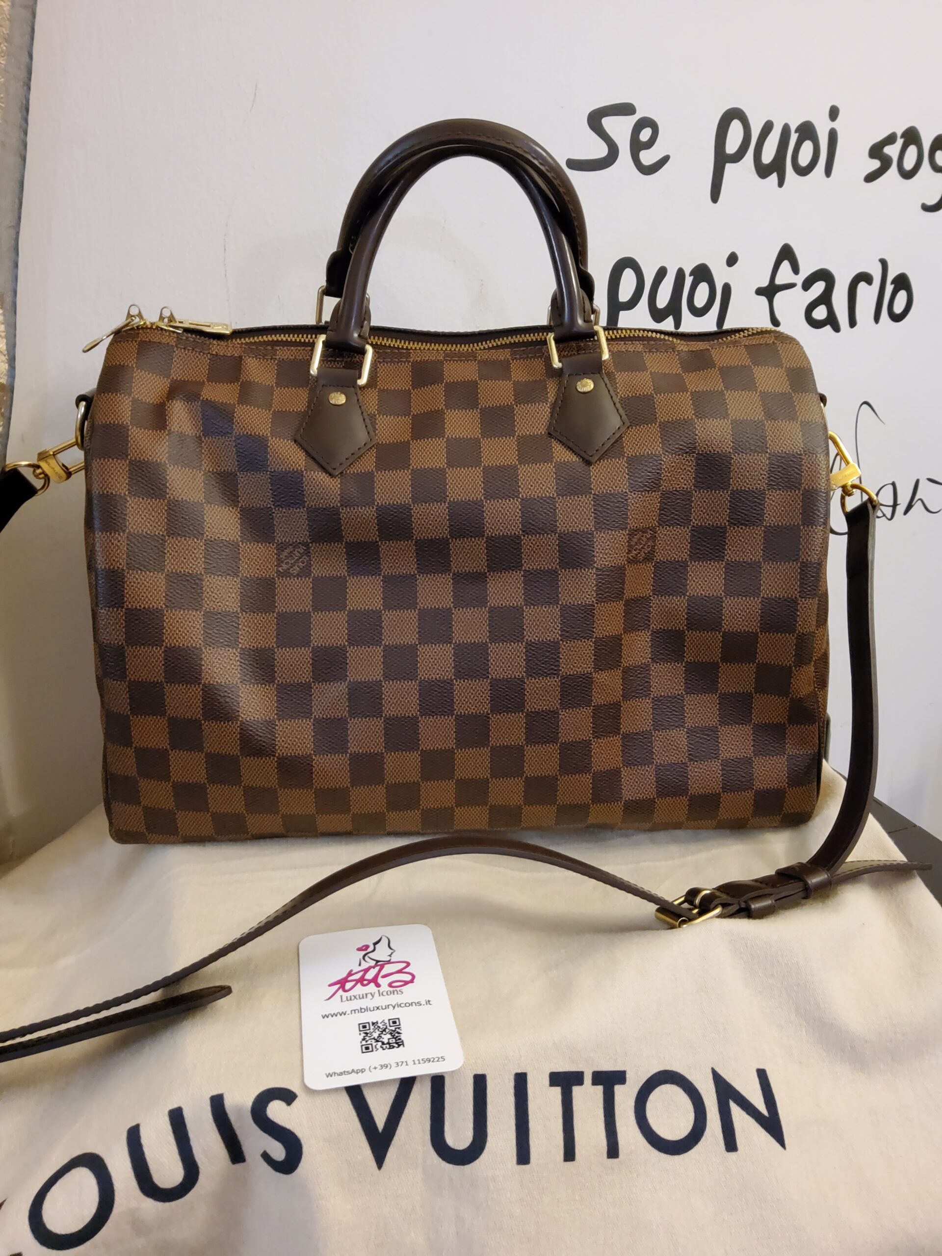 Louis Vuitton Speedy 35 bandouliere - immagine 2