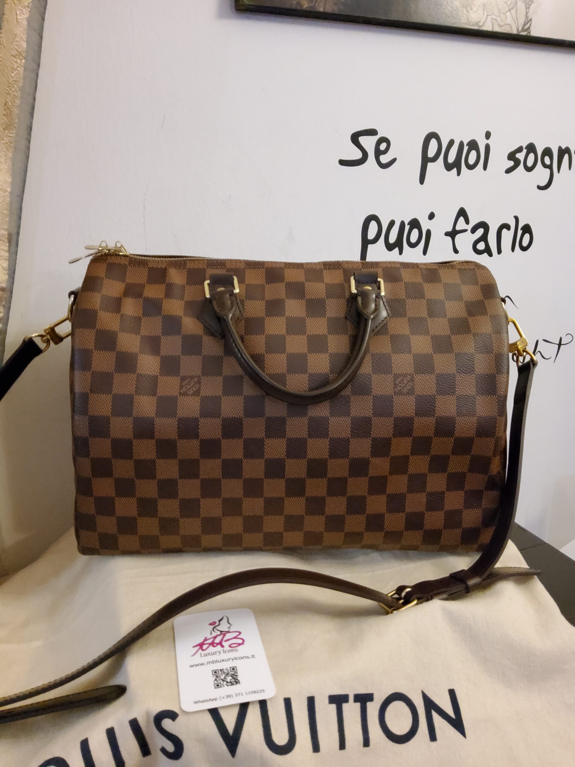 Louis Vuitton Speedy 35 bandouliere