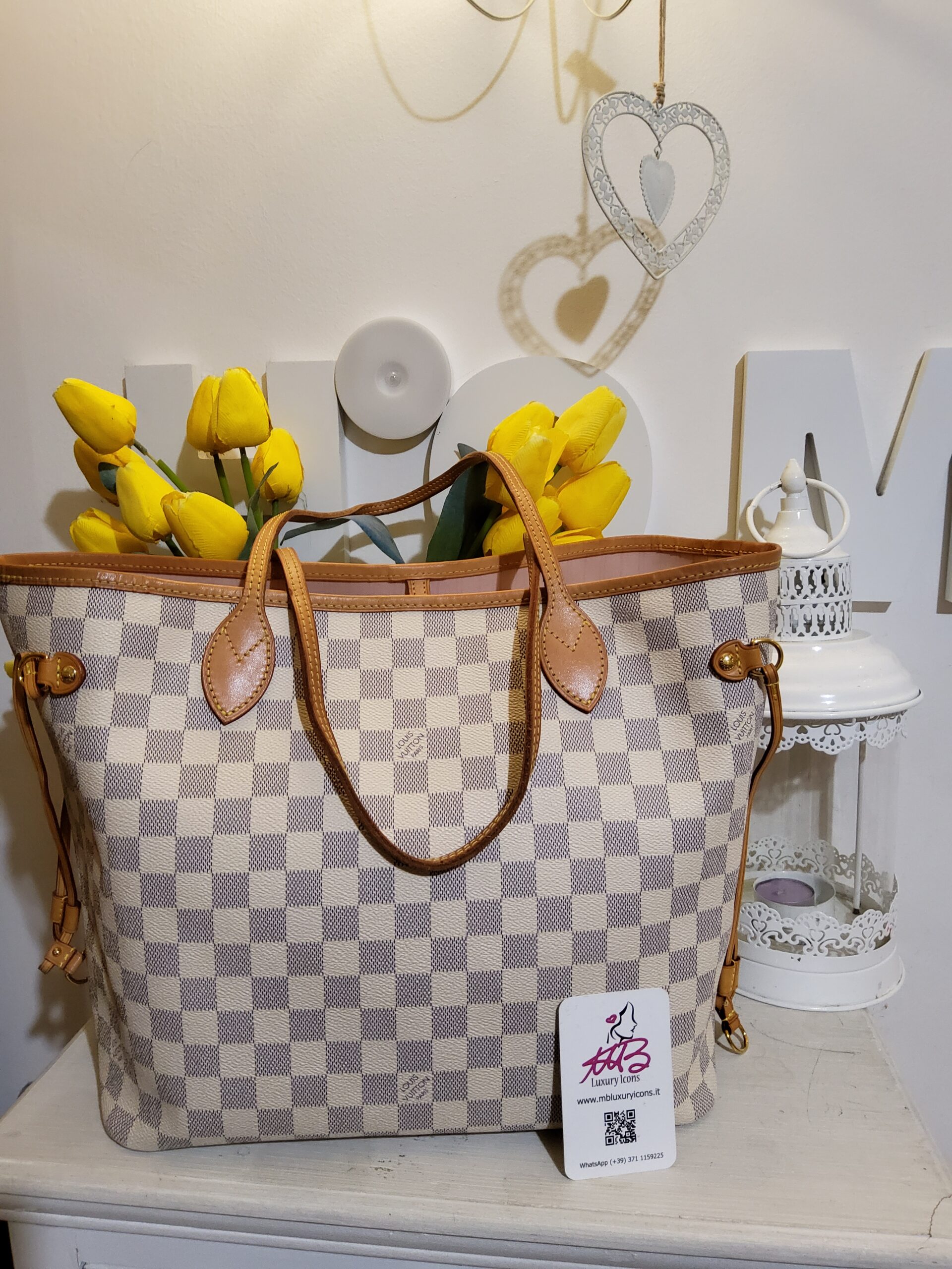 Louis Vuitton Neverfull MM azur - immagine 2
