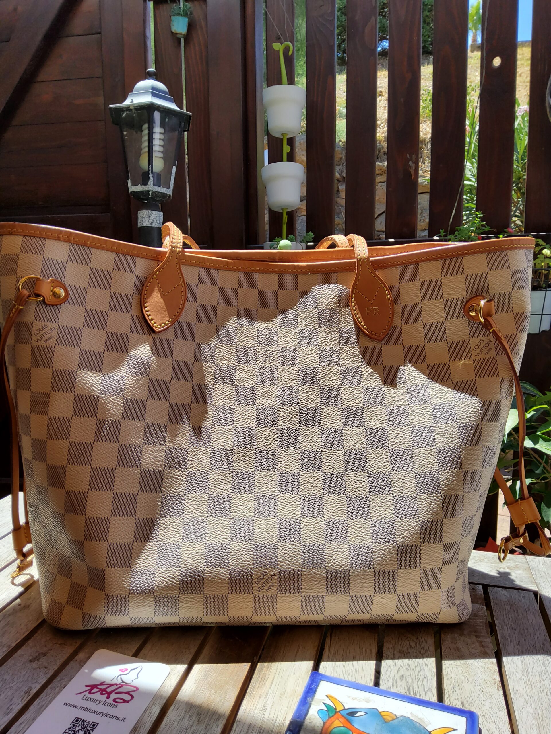 Louis Vuitton Neverfull MM azur - immagine 13