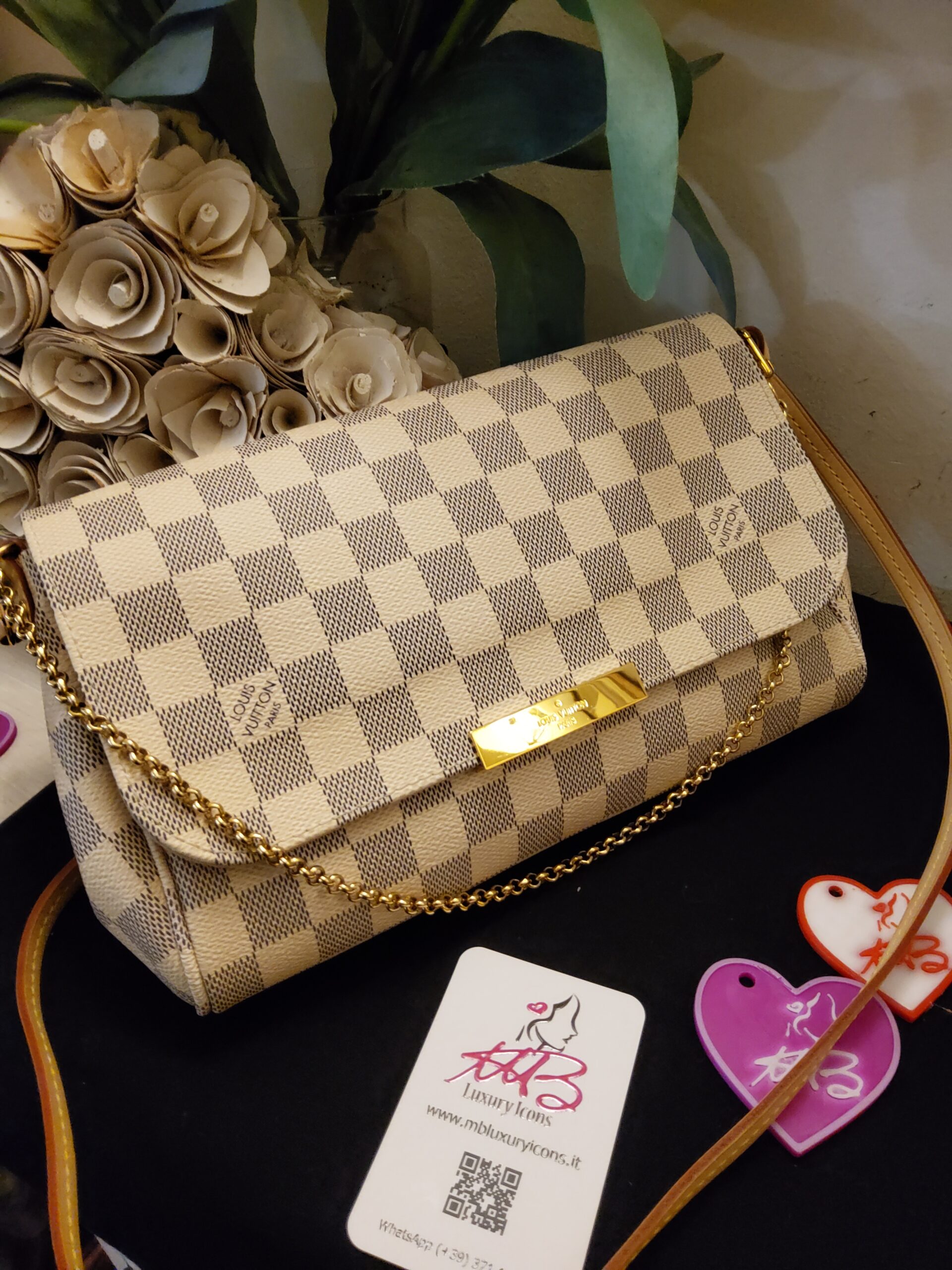 Louis Vuitton Favorite MM damier azur - immagine 3