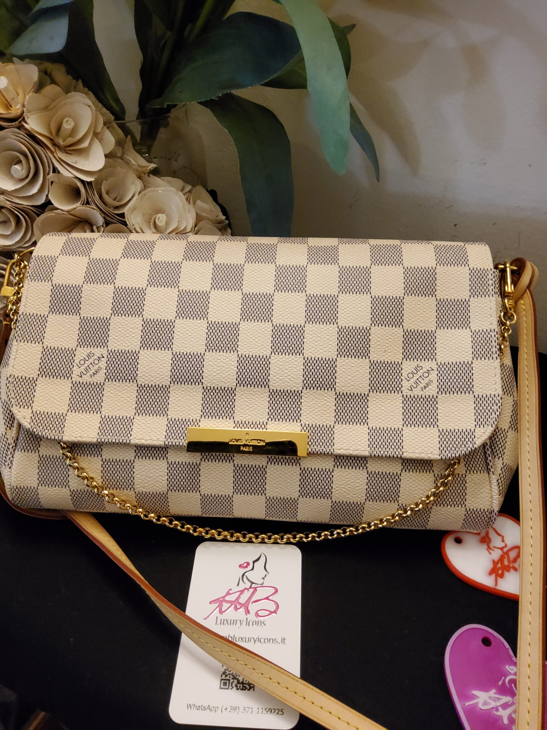 Louis Vuitton Favorite MM damier azur - immagine 9