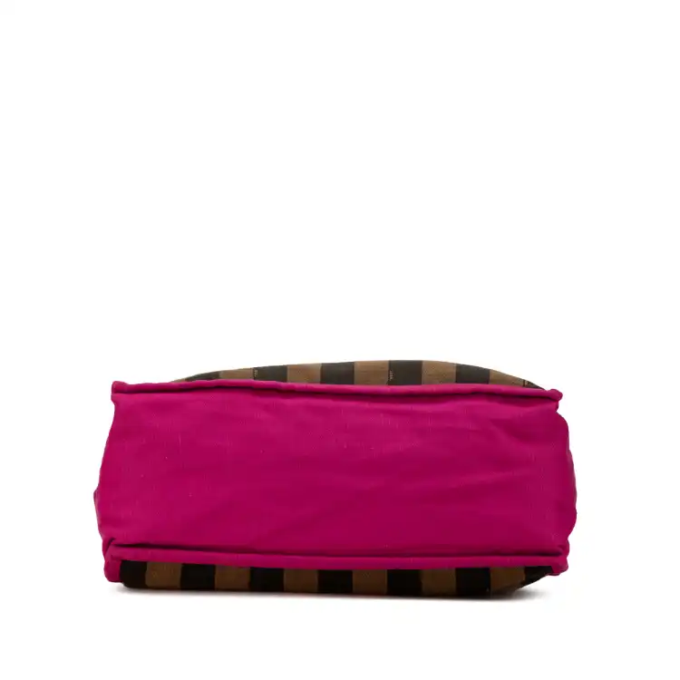 Fendi Pequin Canvas Tote - immagine 4