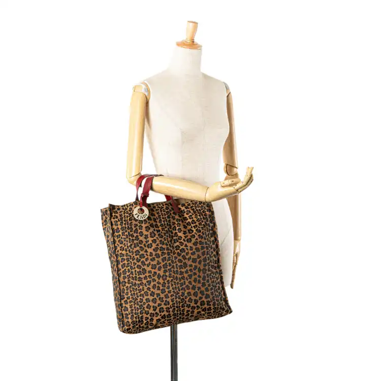 Fendi Shopper Leopard - immagine 10